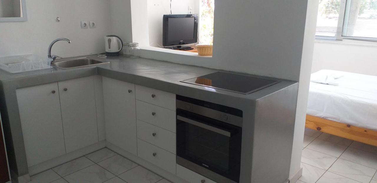 White And Blue,Finikas Syros Appartement Vissa Buitenkant foto